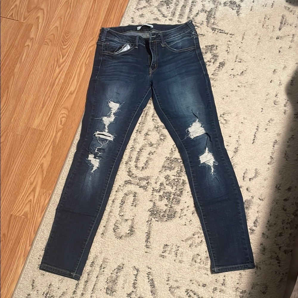 KanCan Skinny Distressed Jeans
